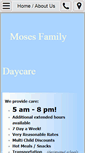 Mobile Screenshot of mosesfamilydaycare.com